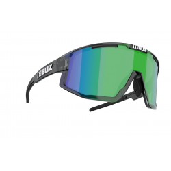 Bliz Fusion Crystal Black - Brown & Green Mirror