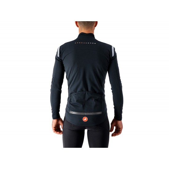 Perfetto RoS Long Sleeve Jacket - Light Black/Silver Reflex