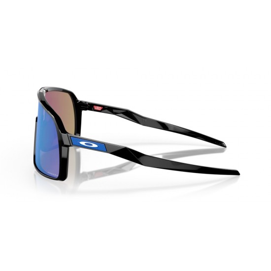 Oakley Sutro Polished Black PRIZM Sapphire