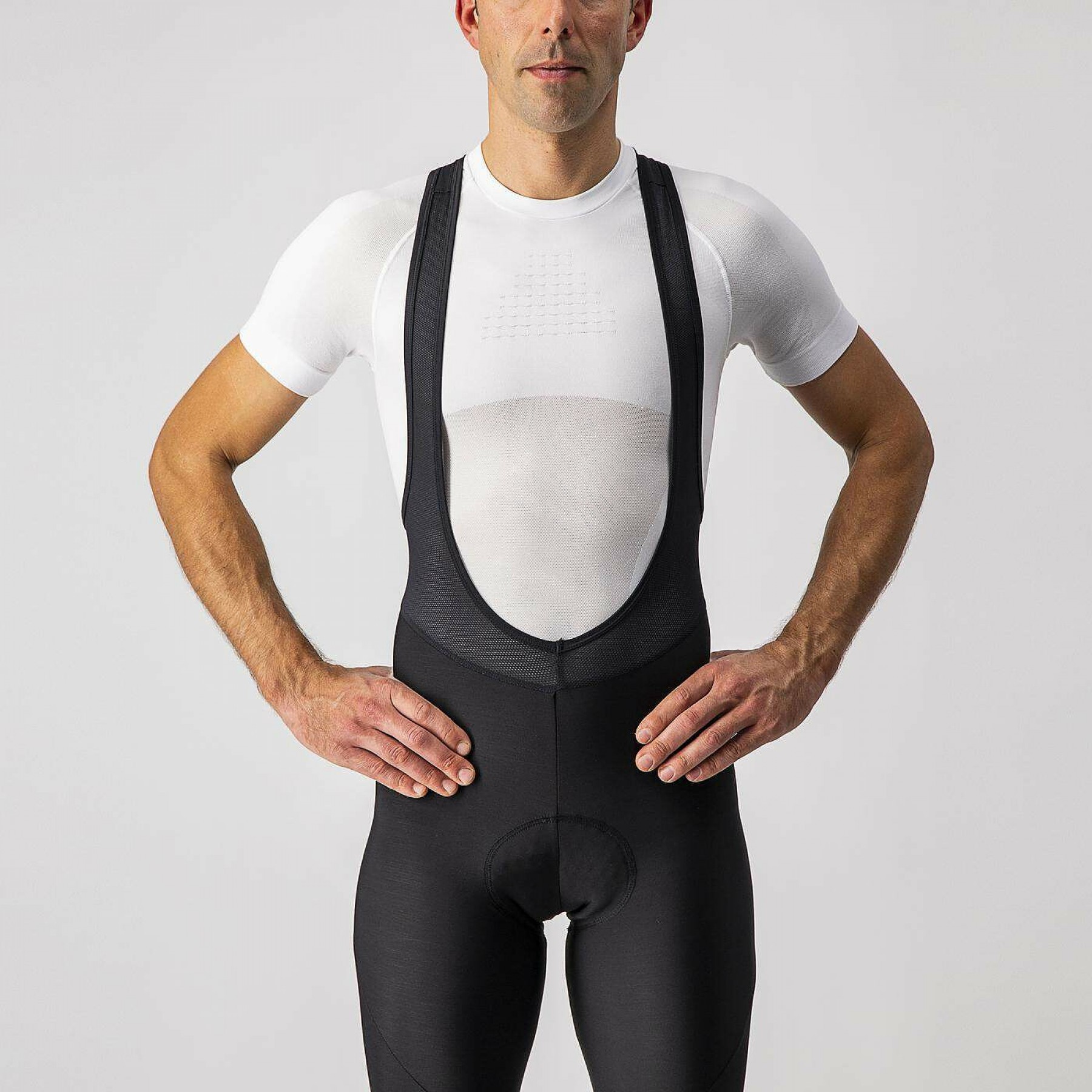 Castelli Entrata Bibtight - Black | De Santis Bike Store
